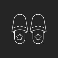 slippers line icon N13