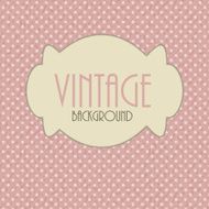 Retro Vintage Background Template Vector Illustration N14