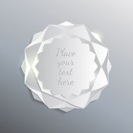 shiny paper template