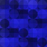 Blue geometric seamless pattern N2