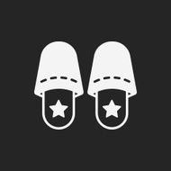 slippers icon N21