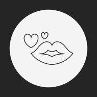 lips line icon N3