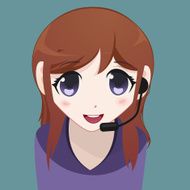Manga Girl Illustration N10