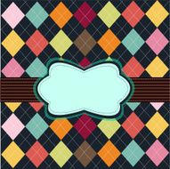 Vintage card design N2