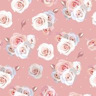 Seamless roses background N3