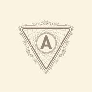 Monogram luxury logo N2