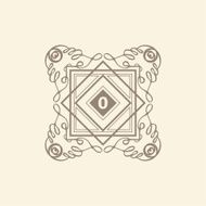 Monogram luxury logo N3