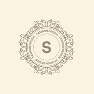 Monogram luxury logo N4
