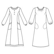 House dress nightdress N5
