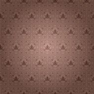 Wallpaper vintage brown color N43