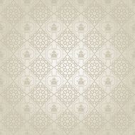 Silver Wallpaper Pattern N14