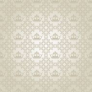 Silver Wallpaper Pattern N17