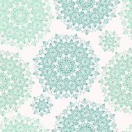 Seamless background with hand-drawn floral pattern N3