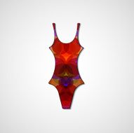 female swimsuit isolated N2