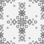 Patterned design element on a white background