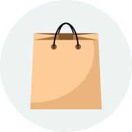 Vector shopping bag Icon N3