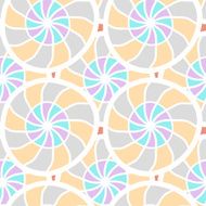 Abstract seamless pattern with mosaic elements N2