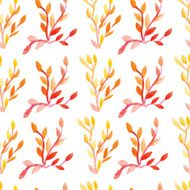 Seamless pattern watercolor