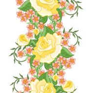Seamless floral ornament N30