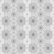 abstract geometric floral seamless pattern N2