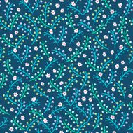 beautiful tiny flowers seamless pattern background N2