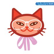 Hipster pet icon set vector illustrations N10