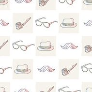 Hipster seamless pattern N7