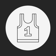 Sports vest line icon N3