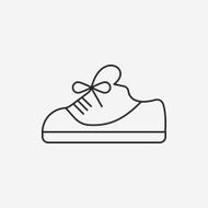 sneaker line icon N15
