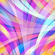 Colorful smooth light lines background N23