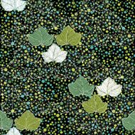 Seamless pattern with foliage Abstract floral background