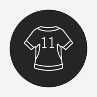 Sportswear line icon N17