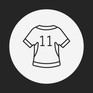 Sportswear line icon N19