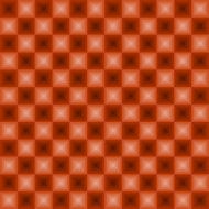 Neon squares pattern in orange color