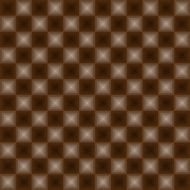 Neon squares pattern in brown color