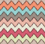 Vector seamless ikat pattern N23