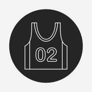 Sports vest line icon N5