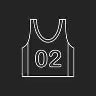 Sports vest line icon N6