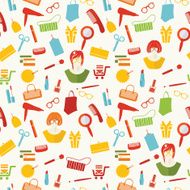 Woman stuff pattern