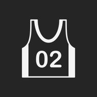 Sports vest icon N10