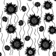 Vintage floral seamless pattern Vector N2