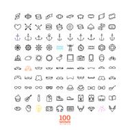 Hipster style infographics elements and icons N8