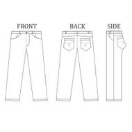 Long pant denim