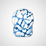 Abstract illustration on peaked cap N3