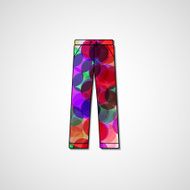 Abstract illustration on pants N144