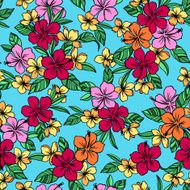 Hibiscus pattern N4