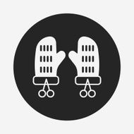 Winter gloves icon N13