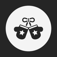 Winter gloves icon N19