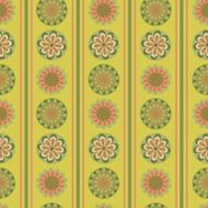 Vector floral vintage seamless pattern