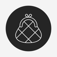 purse line icon N43